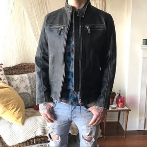 Genuine leather Moto Jacket